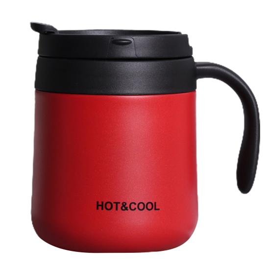 Izolovaný hrnek Nápojová voda v potravinářské kvalitě Nerezová ocel Vakuová izolovaná s víčkem Netěsná láhev na pití