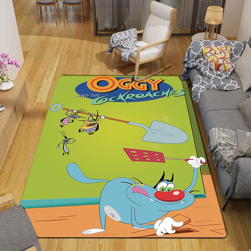 Oggy Rug Floor Mat for Living Room or Bedroom Soft and Comfortable Carpet a Gift for Birthday and Holiday.NFF0928128