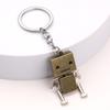 Creative Movable Robot Keychain Cartoon Pendant Keyring Bag Hanging Accessories