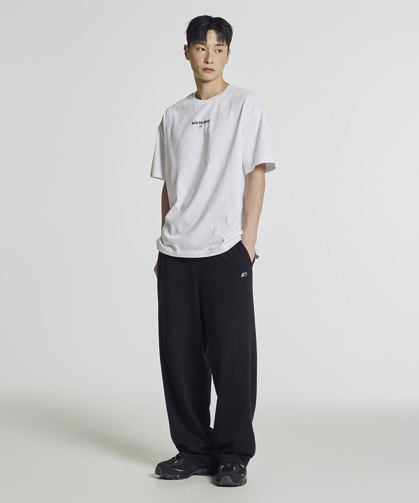 Nyuballanseu Nbmlg21413/ Uni Essential Summer Lightweight Wide Pants (Black)