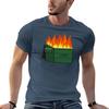 Dumpster on Fire TShirt Unisex t shirt heavy cotton t shirts for Unisex pack white TShirt