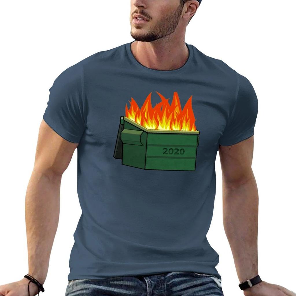 Dumpster on Fire TShirt Unisex t shirt heavy cotton t shirts for Unisex pack white TShirt