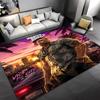 1pc Game Grand Theft Auto Entrance Mat, Non-Slip Mat Area Rug,Room Decor, Outdoor Decor, Kitchen Rug,Doormat - Machine Washable, Easy To Clean