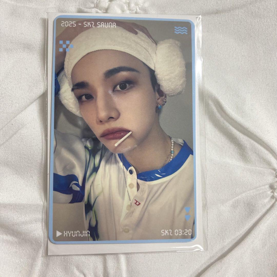 

[Б/У] Бонусная торговая карточка Straykids Хёнджина