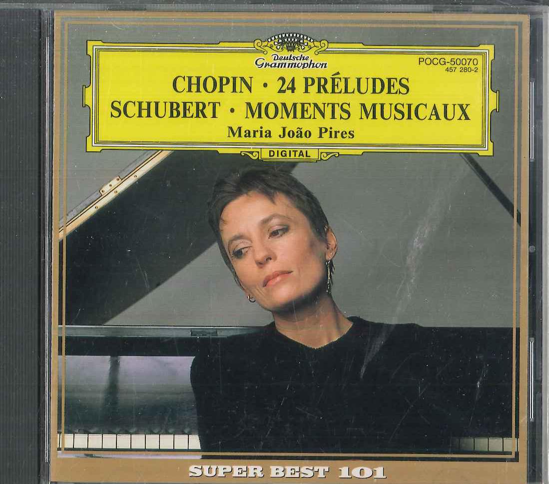 

CD MARIA JOAO PIRES - Chopin: 24 Preludes POCG50070 DEUTSCHE GRAMMO 1997 Japan Classical Used