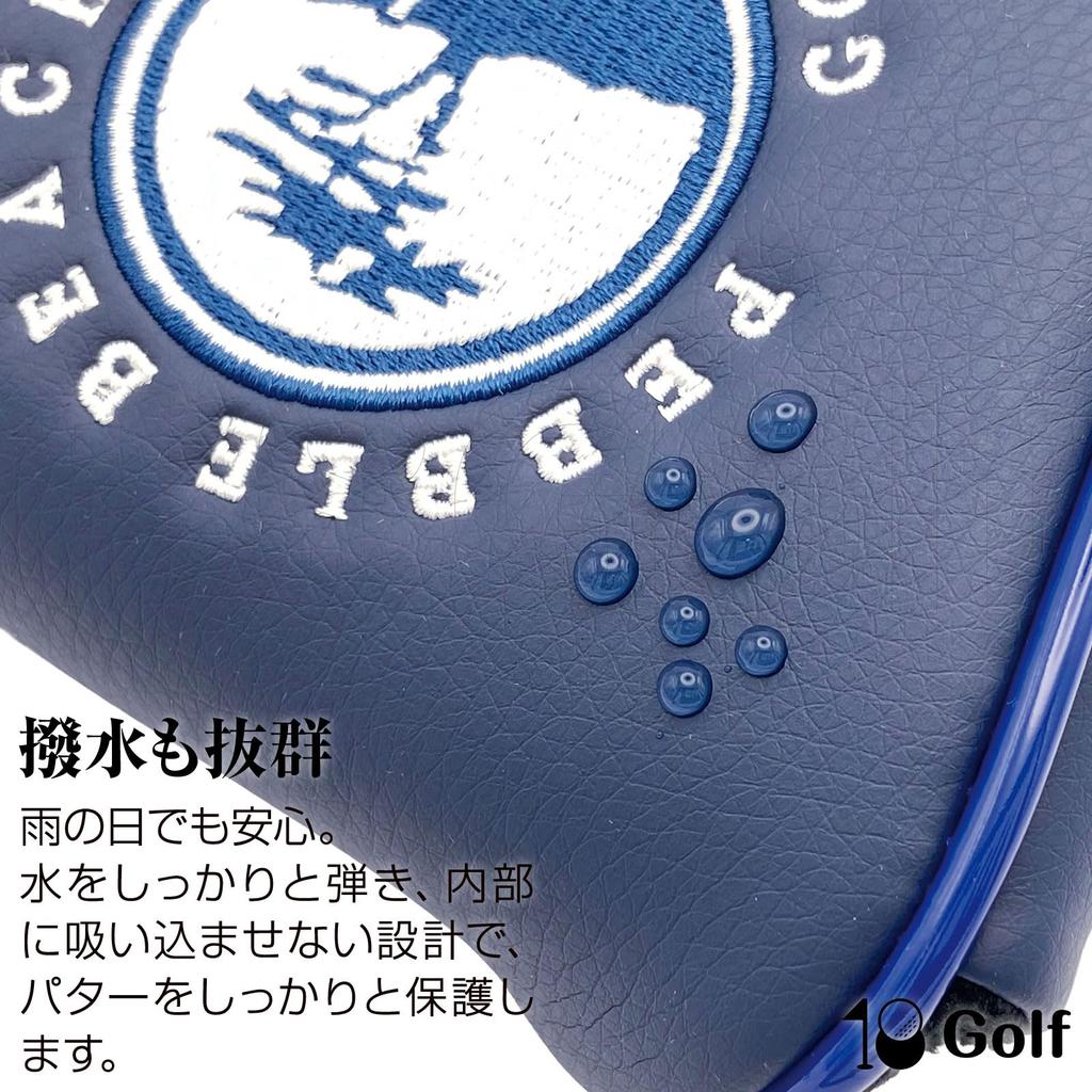 Kryt hlavy golfové hole Driver 440cc 460cc Dřevo Utility Konverzní štítek UT Kryt Kryt putteru Vodotěsný (Námořnická modř, Palička)