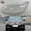 For Honda Accord 9th Gen 2014 2015 Transparent Lampshade Lamp Shade Front Headlamp Shell Headlight Cover Lens Plexiglass