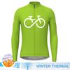 Fahrrad Tragen 2023 Winter Warme Jacke Männer Radfahren Kleidung Thermische Fleece Langarm Shirts Maillot Ciclismo Mountainbike Kleidung