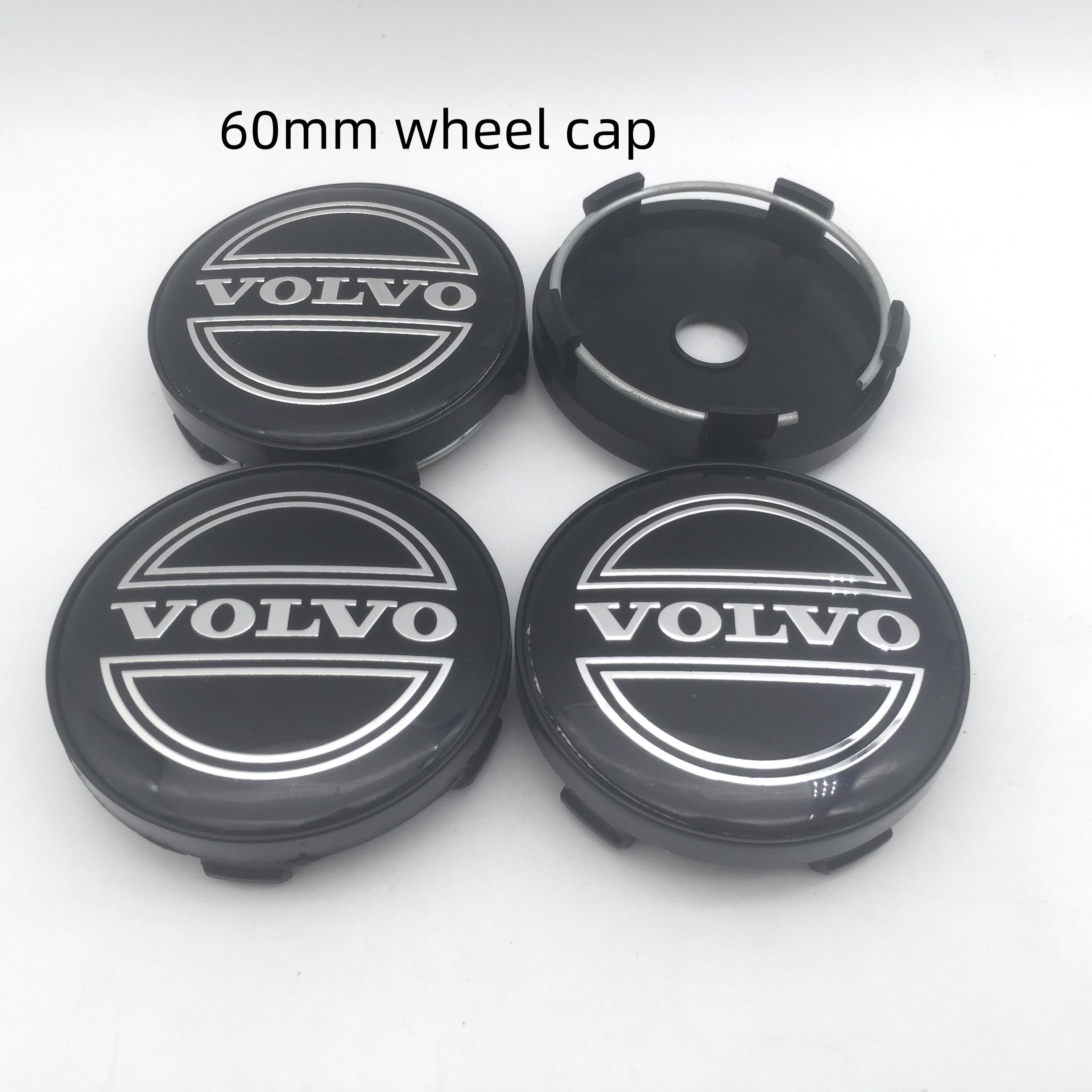 

20pcs 3D 56mm 60mm 68mm for Volvo S80L XC60 XC90 Car emblem Wheel hub Center Cap Badge covers sticker Decals Styling ac