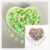 100 Stück 7x4mm A-Z Leuchtende Perlen Buchstabenperlen Acryl Abstandshalter Perlen Für Schmuckherstellung DIY Anhänger Armband