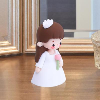 Doll Statue Love Figures Craft Miniature Decorative Art Sculpture People Model Collectible for