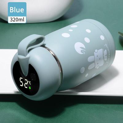 Portable Coffee Mugs In-Car Thermos Smart Insulation Water Bottle Stainless Steel Milk Tea Cup Temperature Display Vacuum Flasks