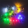 Mini Flashing Colored Light Strip with Hanging Hole for Holiday Decoration