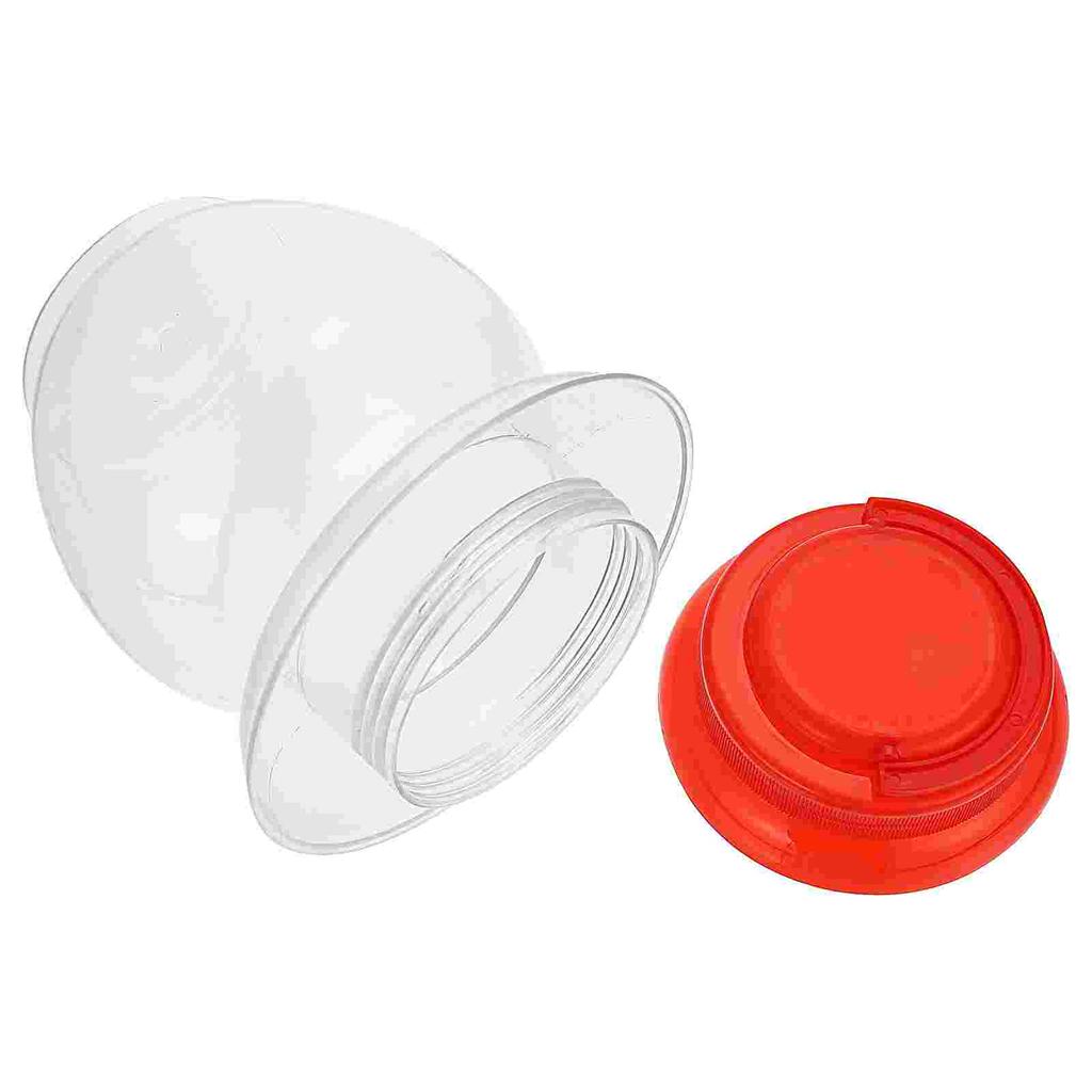 2Pcs Food Grade Plastic Airtight Pickle Jar Transparent Storage Container Household Kitchen Bottle Sealed Jar For Dust