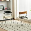 Retro Dining Chairs Solid Wood Backrest Comfortable Chairs Minimalist Elegant Designer Chair Home Kitchen Dining Room Furniture