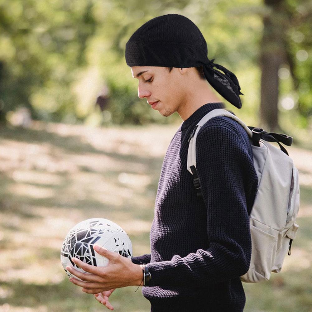 Snabbtorkande cykelkeps Sommar Solskydd Huvudsjal Sport Löpning Cykling Bandana Huvudband Män Kvinnor Fiske Cykel Piratkeps