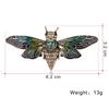 Women Lady New Fashion Epoxy Retro Personality Bee Brooch Clothing Accessories