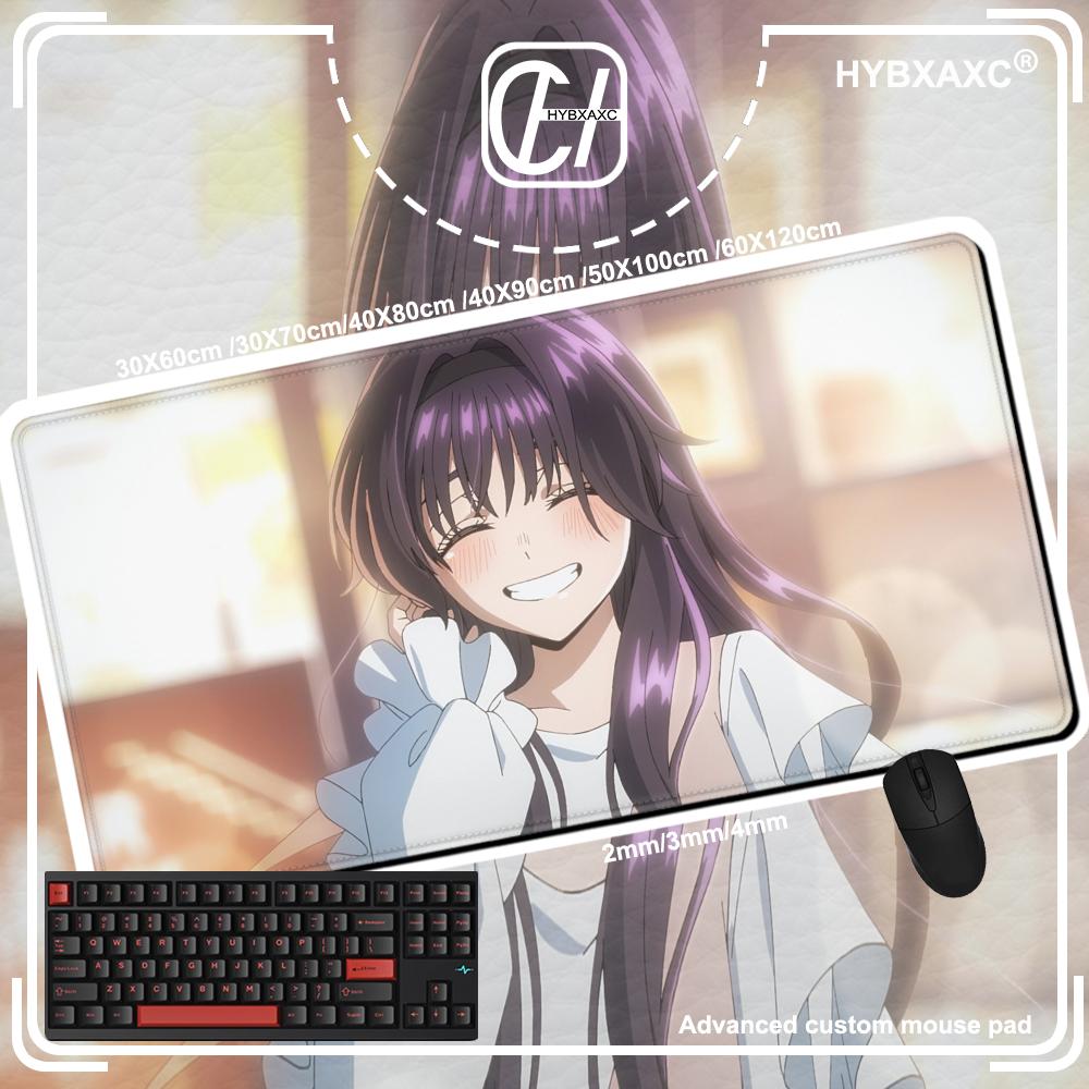 Kaoruko Waguri Mousepad Anime The Fragrant Flower Blooms with Dignity Mouse Pad Locking Edge HYBXAXC Laptop Gaming Keyboard Pad
