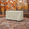 Outdoor Storage Box Cover Waterproof Container Dustproof for Garden Black 1236255cm
