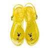 Fashion Women Fruit Sandals Transparent PVC Flat Flip-flop Sandal Ladies 2025 Summer Outdoor Fashion Non-slip Buckle Strap Beach Shoes