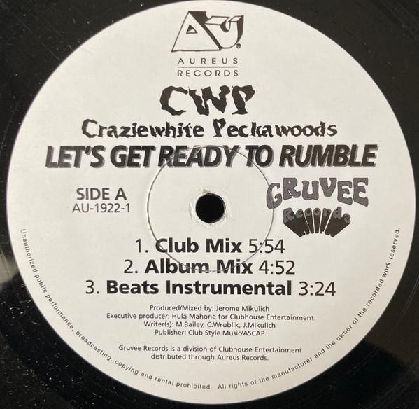

12inch Record CWP - Let s Get Ready To Rumble AU19221 Aureus Records 1996 US Dance & Electronica Used