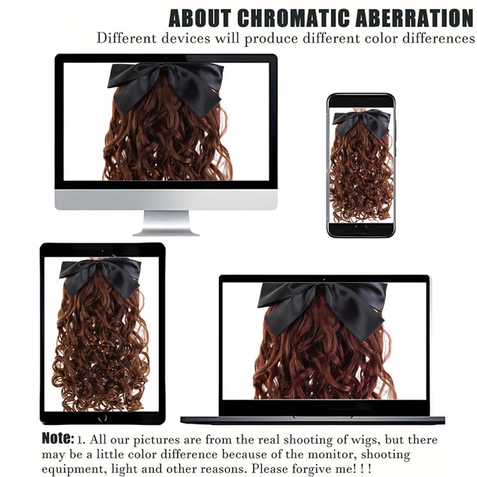 Retro Bow Comb Style Synthetic Wavy Curly Ponytail Wig Is Suitable for Novice Women To Wear At Daily Holiday Parties and Dances