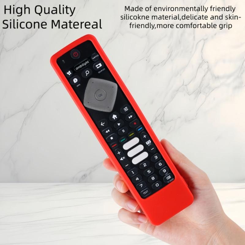 Silicone Remote Guard Anti Drop Design Nonslip Texture Seamlessly Button Alignment Easy Wipe Clean for 70PU 43PU YK463