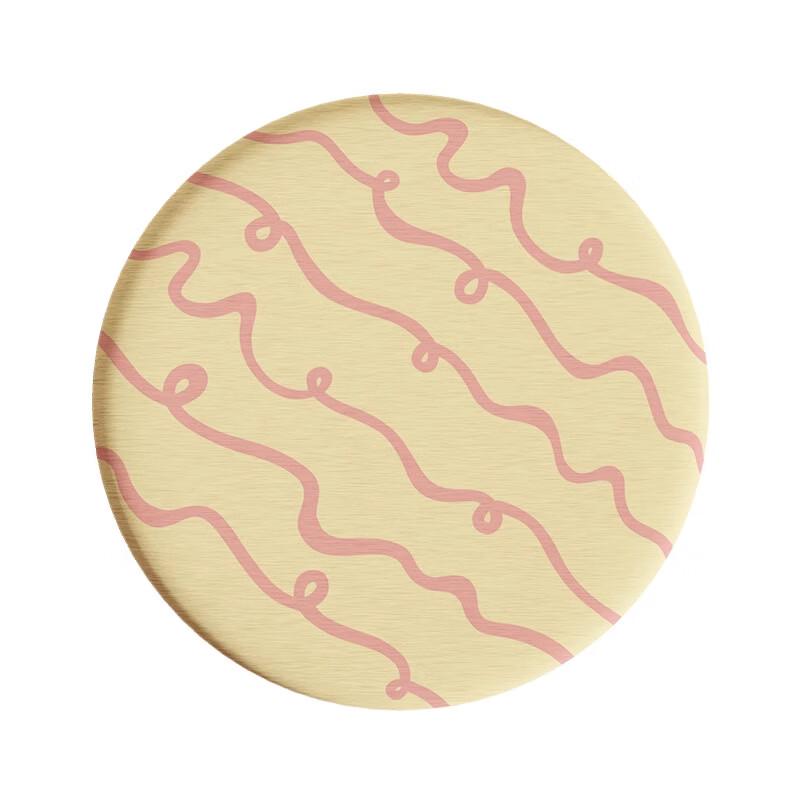 Changbaosen Round Diatomaceous Earth Absorbent Coaster Set