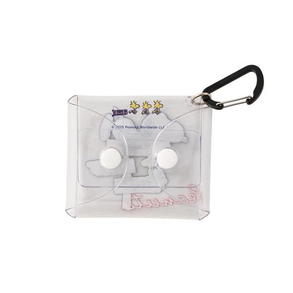 PEANUTS Snoopy Clear Multi-Case SS Signboard (enjoy your trip) Japan NEW