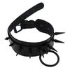 Collane Punk Choker Goth Borchiate Collare Donna Borchie Rivetti Pelle PU Nera Collana Uomo Ciondolo Chocker Regali di Halloween