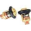75692Q2 Thermostat Kit (2) 143 Degree for Mercury Marine V6 135HP 140HP 150HP 175HP 200HP 75692T 27-62386 for GLM 13340 30610 for Evinrude Johnson