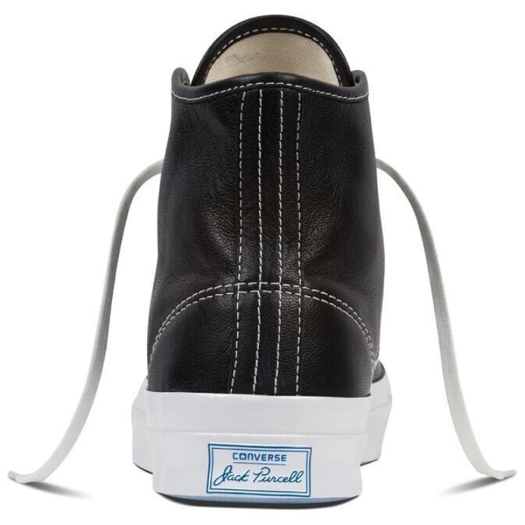 Converse Jack Purcell Signature Hi Black White Unisex Sneakers 153586C
