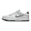 Dunk Low Glitch Swoosh White Grey GS Sneakers DV3033-001