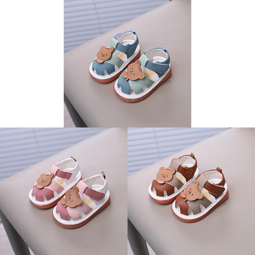 Summer Baby Shoes With Sound Soft Sole Toddler Sandals For Boys And Girls