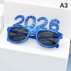 2026 Číslo Okuliare Šťastný Rok Okuliare Diamantové Trblietavé Slnečné Okuliare Cosplay Rekvizita Vianočná Párty Dekorácia Smiešne Okuliare