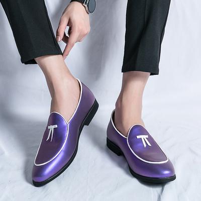 Luxus Designer Herren Fliege Spiegelleder Lässige Slipper Fahrschuhe Formelle Hochzeitskleidung Homecoming Sapatos Tenis Masculino