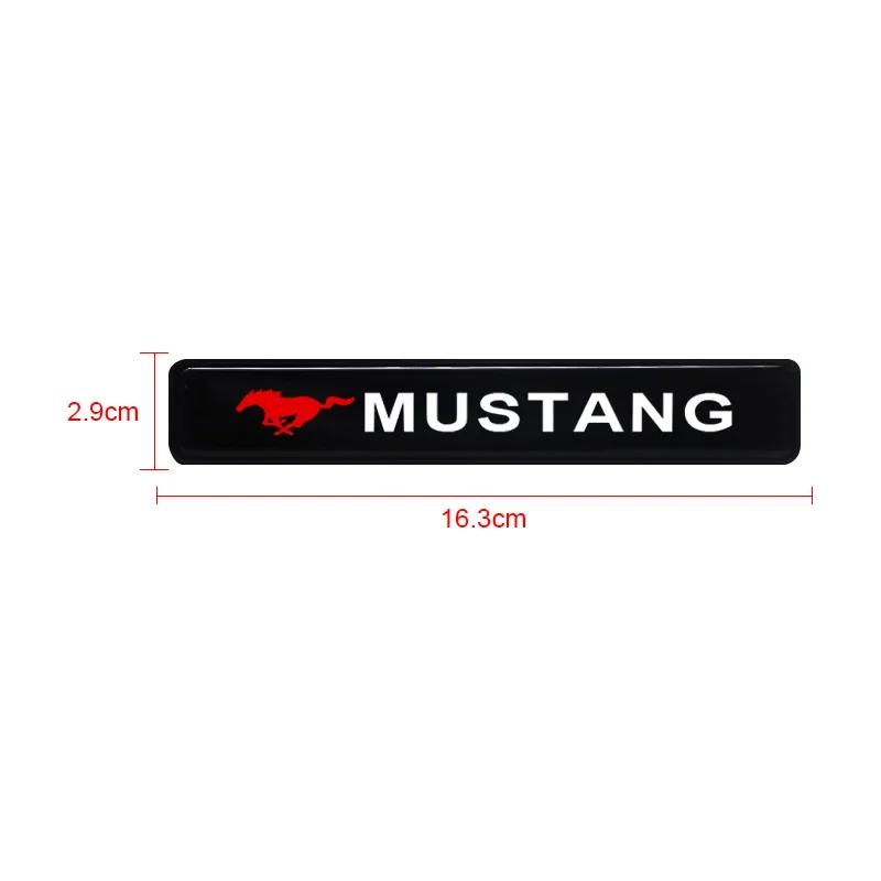 Luce Decorativa LED per Emblema Griglia Cofano Anteriore Auto Per Ford Mustang spoiler Shelby GT 350 500 Cobra e Focus 2 3 MK3 Styling il2