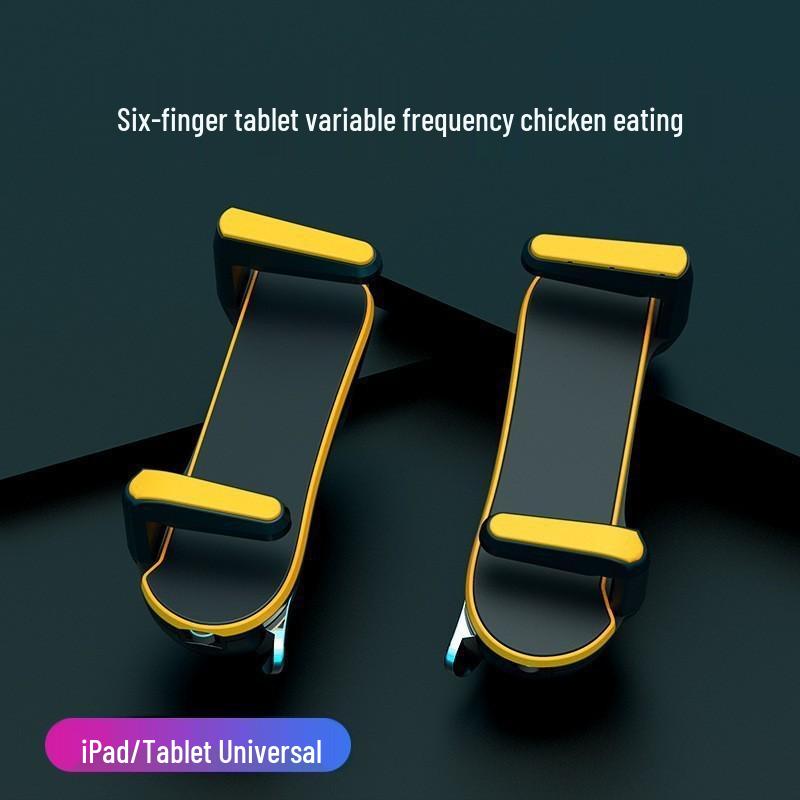 TikTok Top Chicken Game Controller: Six-Finger Grip, Fan Cooled, Continuous Touch Gun Assist