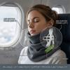 Breathable Fabric Neck Support Pillow Lightweight Foldable Neck Pillow  Long Distance Trip
