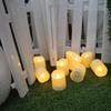 Remote Control LED Ghee Lamp - Romantic Candle Light for Birthday, Wedding, or Dining Table Decor with Timer Function