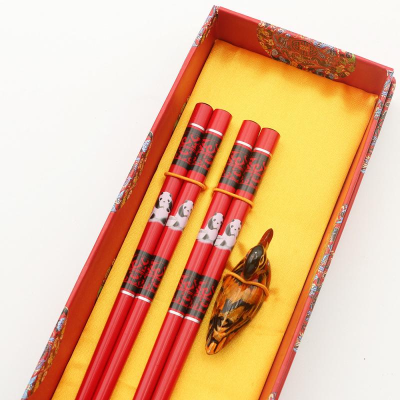 Dragon Pattern Wooden Chopsticks - Ideal for Business, Weddings, Travel, and Special Occasions