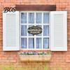 Wooden Hanging Sign Welcome Door for Front Door, Waterproof Sign, Hanger Decoration Home Farmhouse Garden Yard Porch