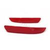 Left/Right Rear Bumper Reflector Fog Warning Light Brake Light Tail Lamp Stop Light Cover For BMW X5 E70 LCI 63217158949