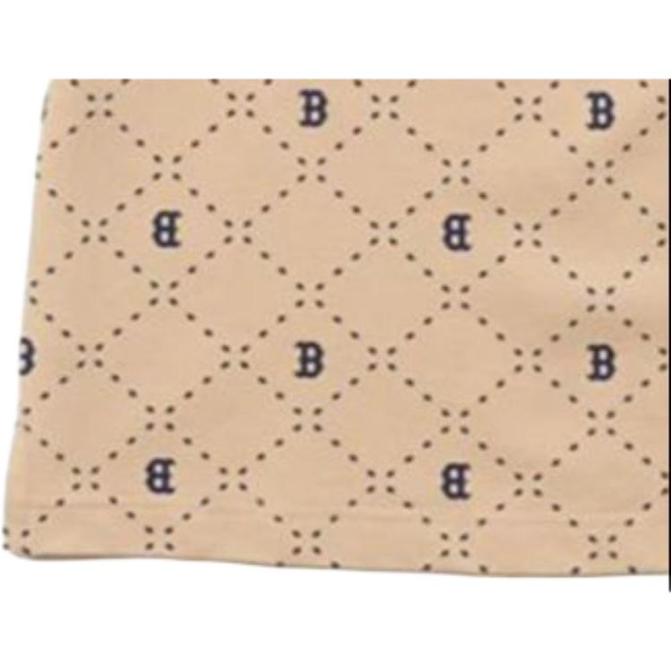 New MLB Polo Shirts Women's Khaki 3FPQM0633-43SAL