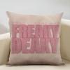 Doja Cat Album Cushion Cover Household Decoration Linen Sofa Cushion Cover: Skin-Friendly & Breathable with Invisible Zipper