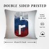 Rainbow Six Siege Pillow Case Pillowcase Anti-Dustmite Pillow Invisible Zipper Silky Short Plush Sofa Cushion Cover