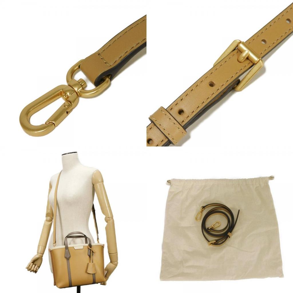 Used 10833 Perry Small Tote 161436 7924 Current Camel 2-Way Shoulder Bag Logo Ginger Shortbread Multi Women's from