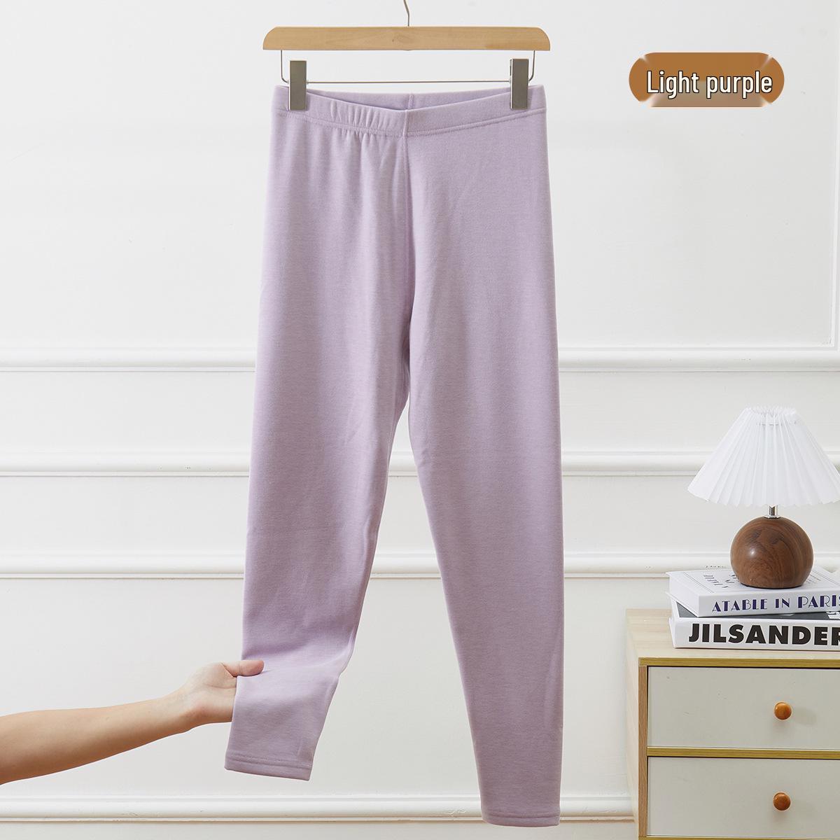 

Женские термолеггинсы больших размеров с быстрым согревом - осенне-зимний хлопковый флис, утолщенные, теплогенерирующие и с теплым подкладом 3XL (recommended for 70-80 kg) светло-фиолетовый