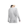 Nike Solid Color Logo Print Sports Crewneck Sweatshirt Women sweatshirt Gray DN3710-060