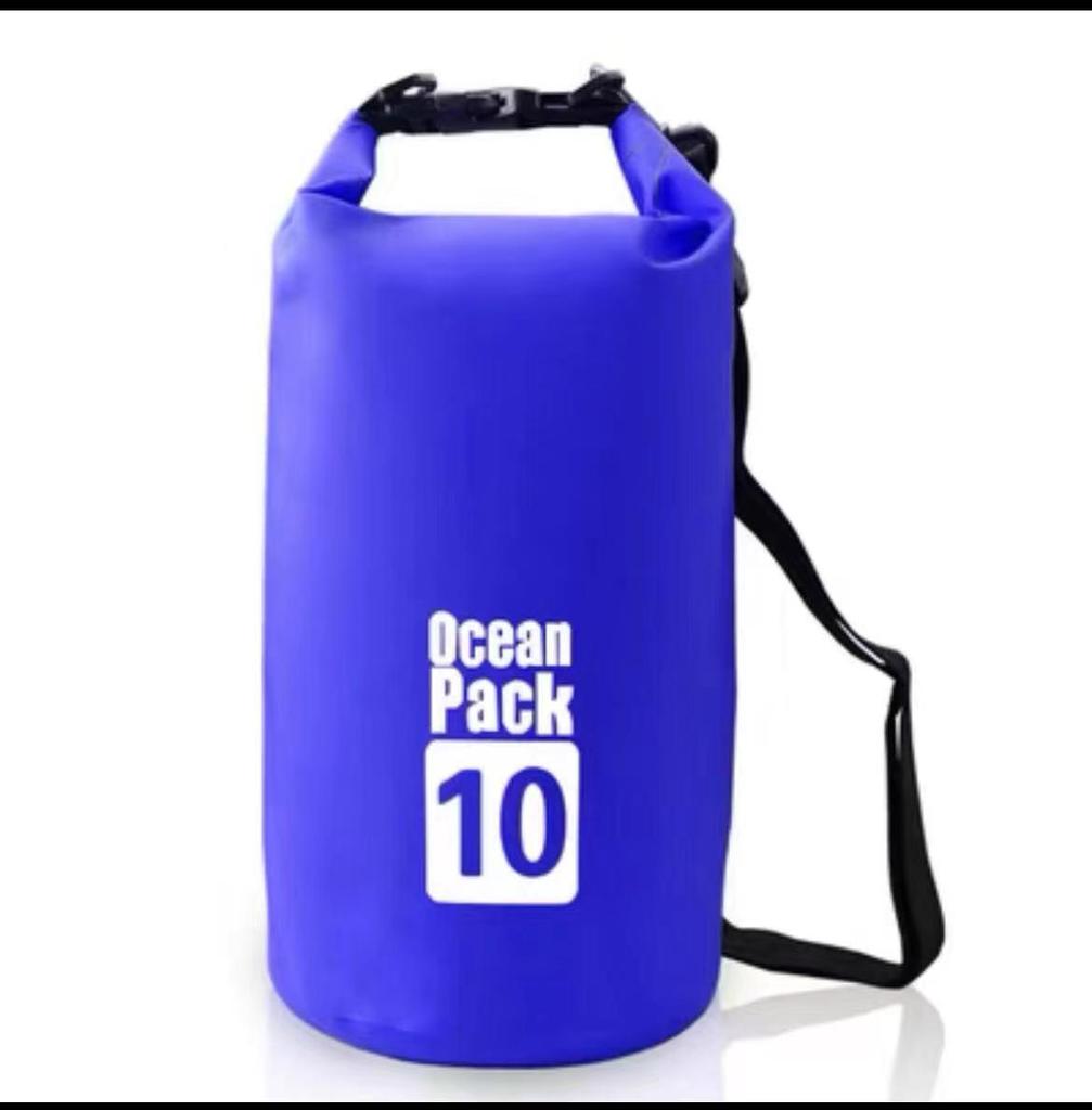 PVC Waterproof Outdoor Backpack: Beach, Rafting, and Swimming Bag